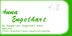 anna engelhart business card